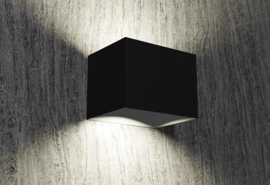 Grey and black granite